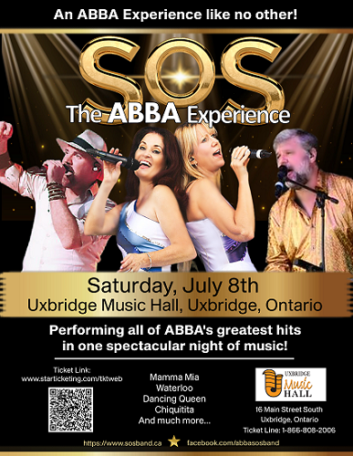 SOS - The ABBA Experience July 8, 2023