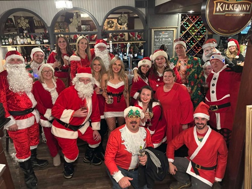 Santa Pub Crawl